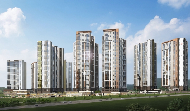 루원시티 2차 SK Leaders VIEW (5BL) 중 AL창호공사								